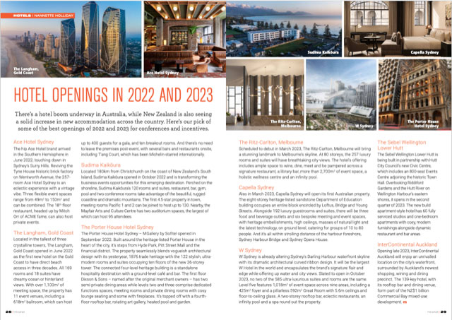 Hotel Openings in 2022 and 2023 – MICENET