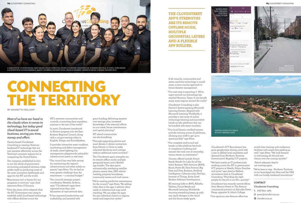 Connecting the Territory – Territory Q – Issue 31