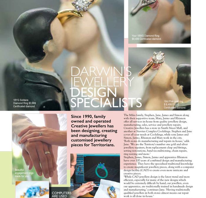 Darwin’s Jewellery Design Specialists – Resident # 28