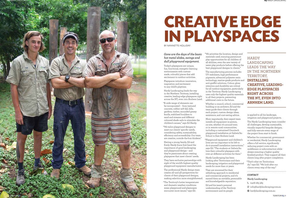 Creative Edge in Playspaces – Territory Q – Issue 31