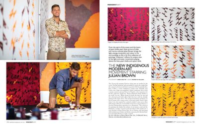 The New Indigenous Modern Art Movement Starring Julian Brown – Resident # 30