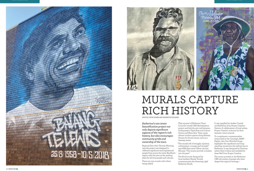 Murals Capture Rich History – Territory Q # 28